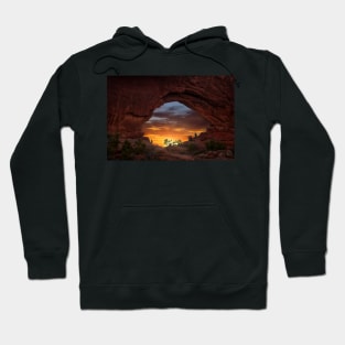 Arches National Park Sunrise Composite Hoodie